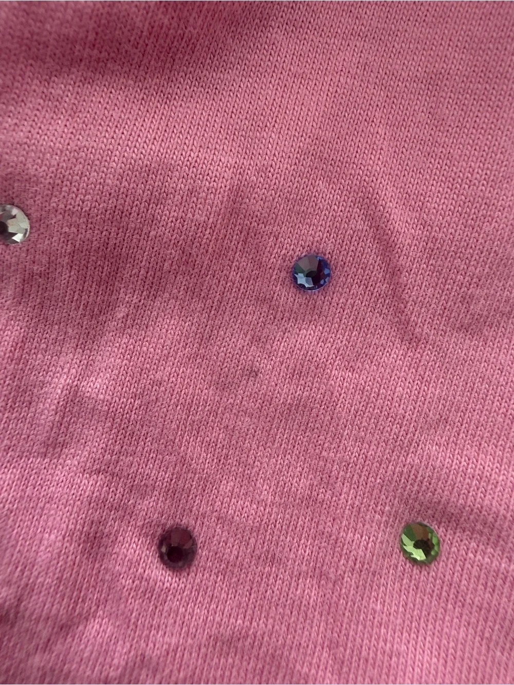 Lola + The Boys Pink Rhinestone Set